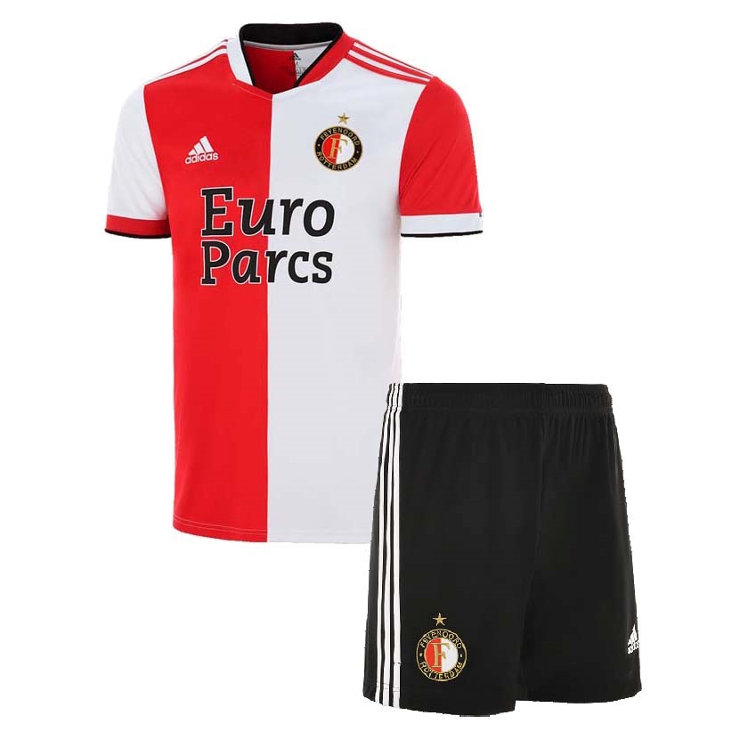 Camiseta Feyenoord Replica Primera Ropa Niño 2021/22